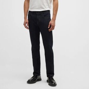 Seven 7 For All Mankind Mens Black Straight Leg Jeans Pants 36 x 30